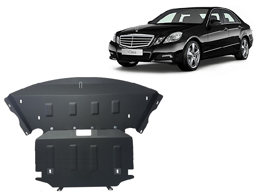 Skid plate Steel Engine+ | Mercedes E-Classe W212 - 4x4 (2009-2016) - 2