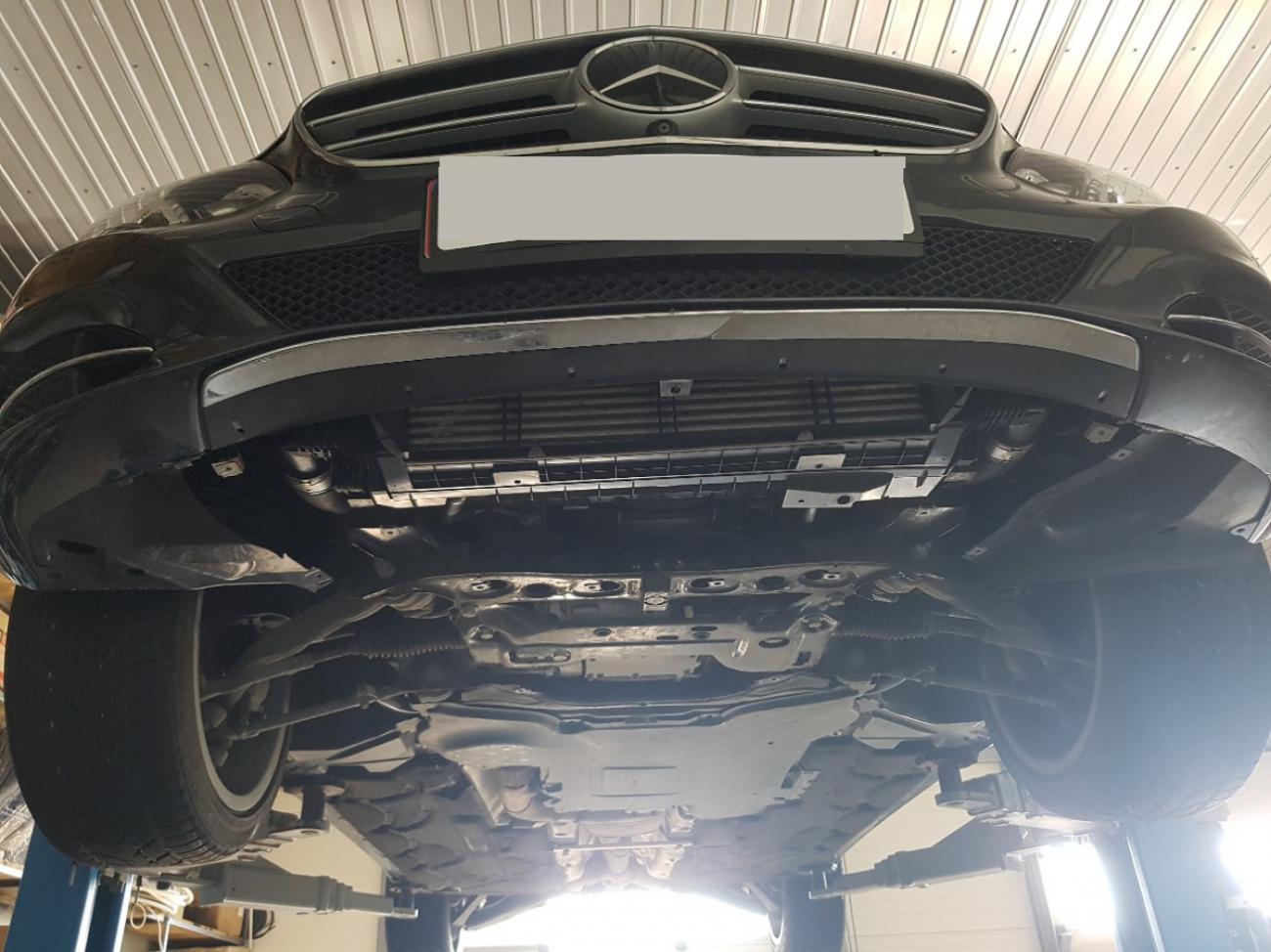 Bundplade Stål Motor+ | Mercedes E-Classe W212 - 4x4 (2009-2016) - 6