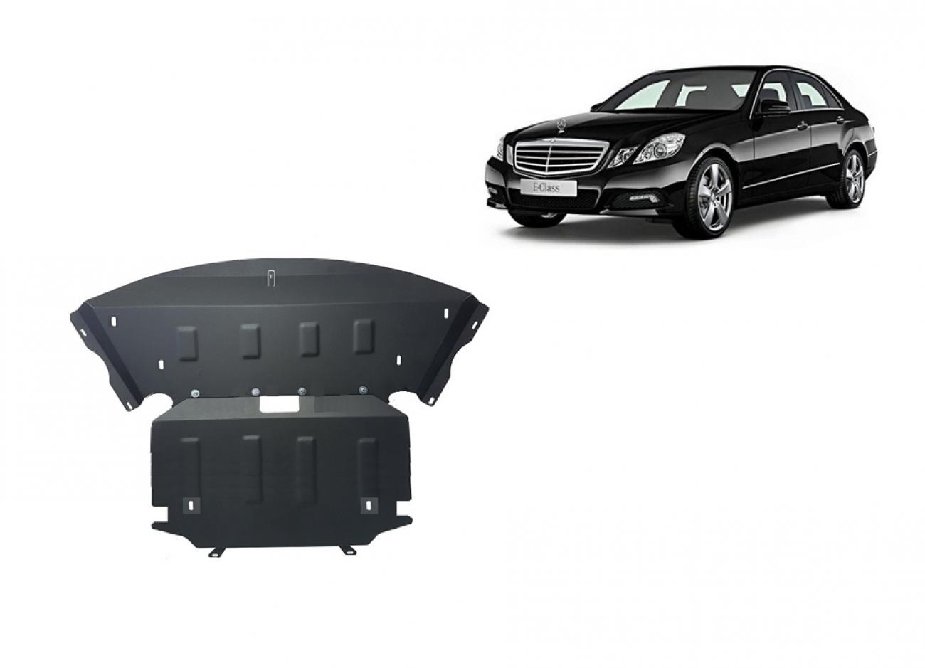 Bundplade Stål Motor+ | Mercedes E-Classe W212 - 4x4 (2009-2016) - 2