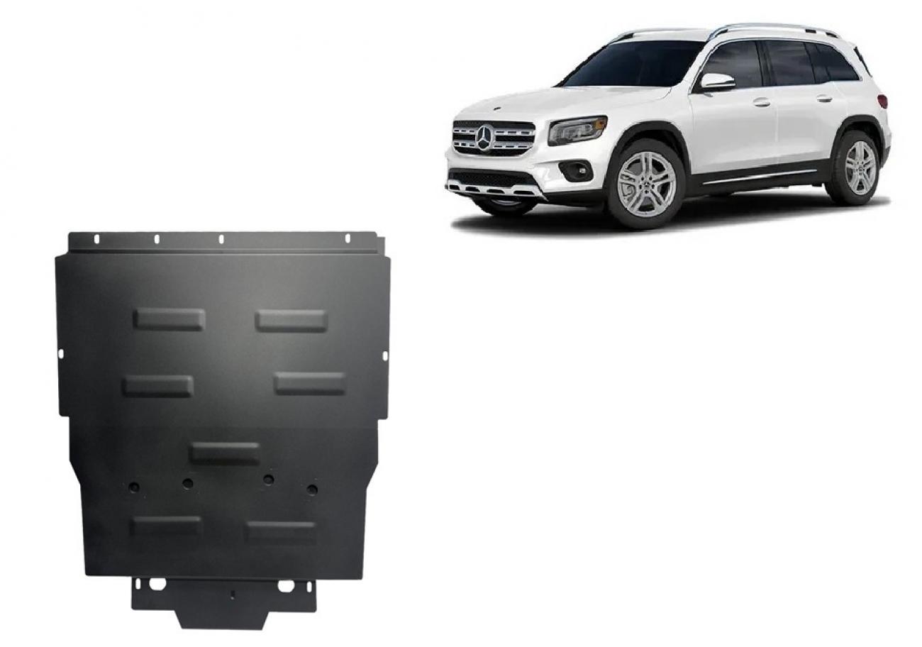 Pohjapanssari Teräs Moottori+ | Mercedes GLB X247 (2019-2026) - 2