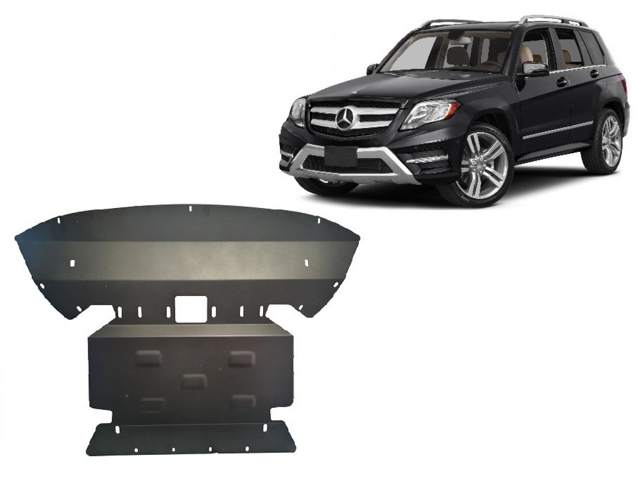 Pohjapanssari Teräs Moottori+ | Mercedes GLK X204 (2008-2015) - 2