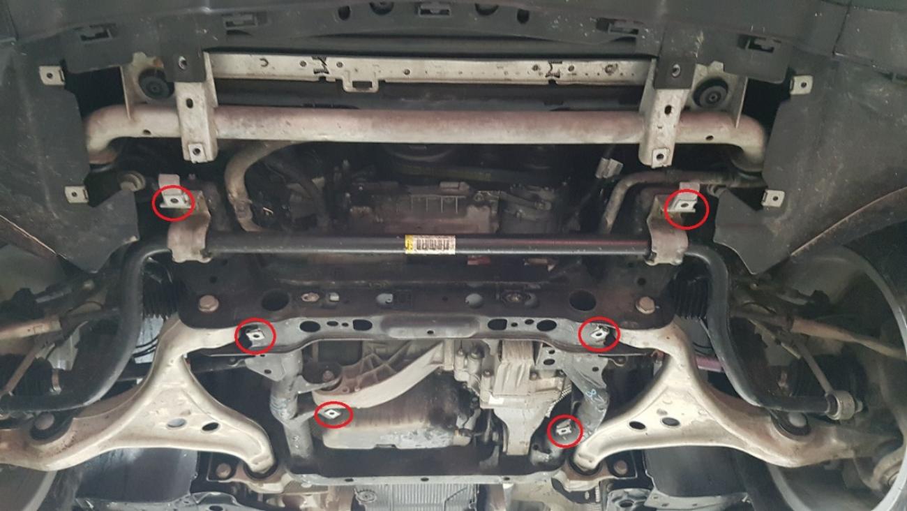 Hasplåt Stål Motor+ | Mercedes ML W166 (2011-2019) - 4
