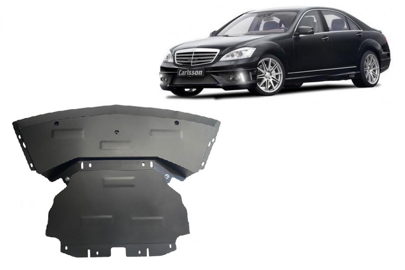Skid plate Steel Engine+ | Mercedes S-Classe W221 - 4x2 (2005-2013) - 2