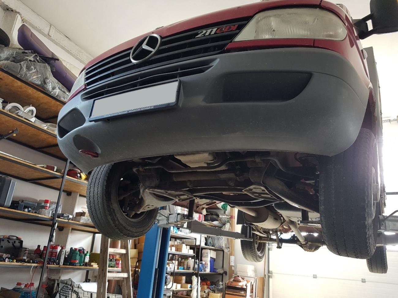 Hasplåt Stål Motor | Mercedes Sprinter (1995-2006) - 8