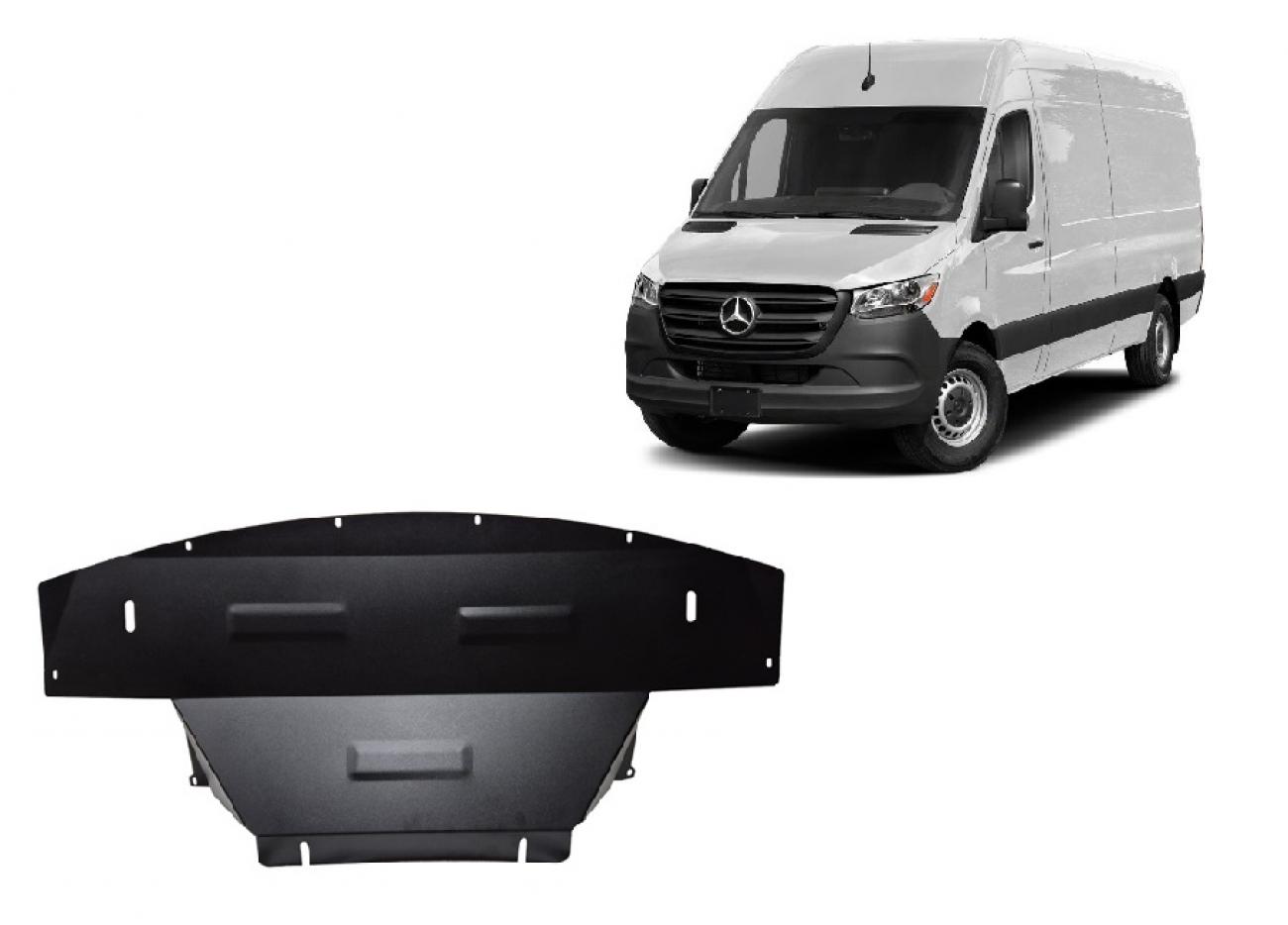 Skid plate Steel Engine+ | Mercedes Sprinter 907 4x4 (2024-2026) - 2