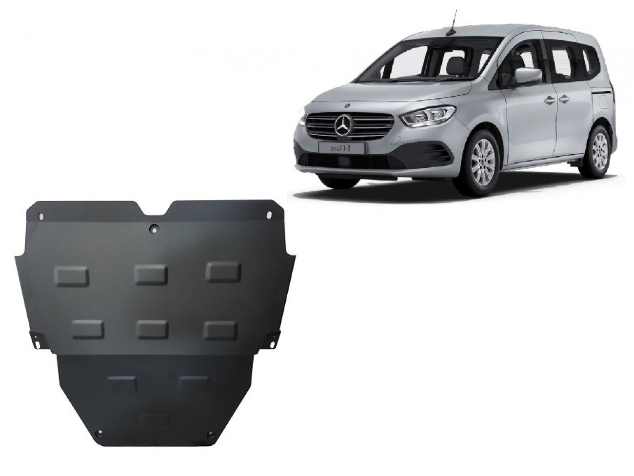 Skid plate Steel Engine+ | Mercedes T-Classe (2021-2026) - 2