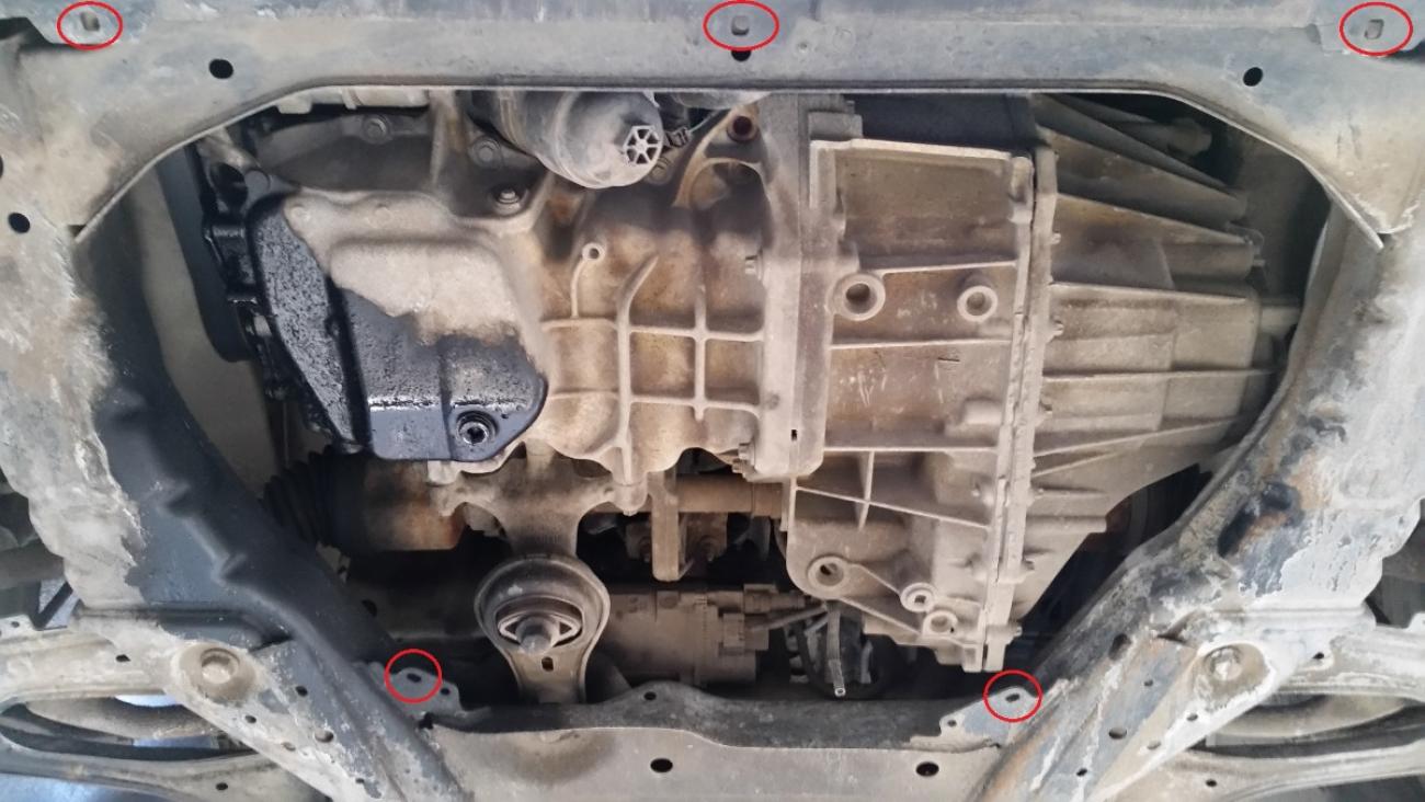 Bundplade Stål Motor+ | Mercedes Vito W447, 4x2, 1.6 D (2014-2026) - 4