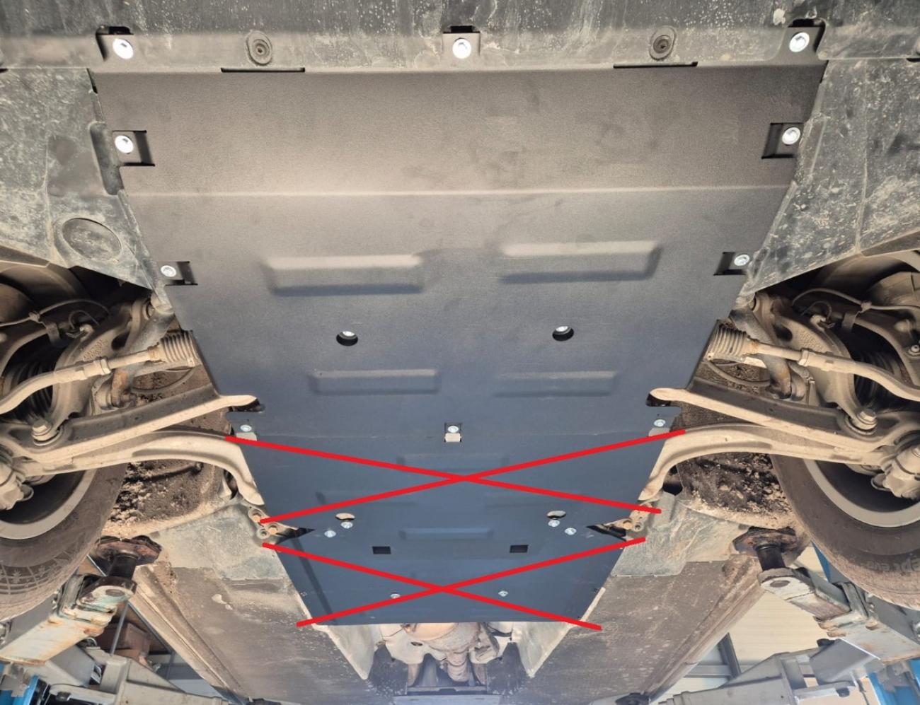 Skid plate Steel Engine+ | Audi Q5 (2017-2025) - 8