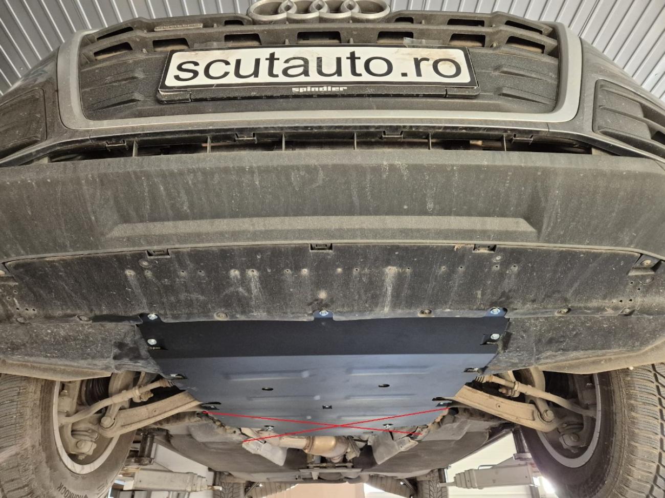 Skid plate Steel Engine+ | Audi Q5 (2017-2025) - 11