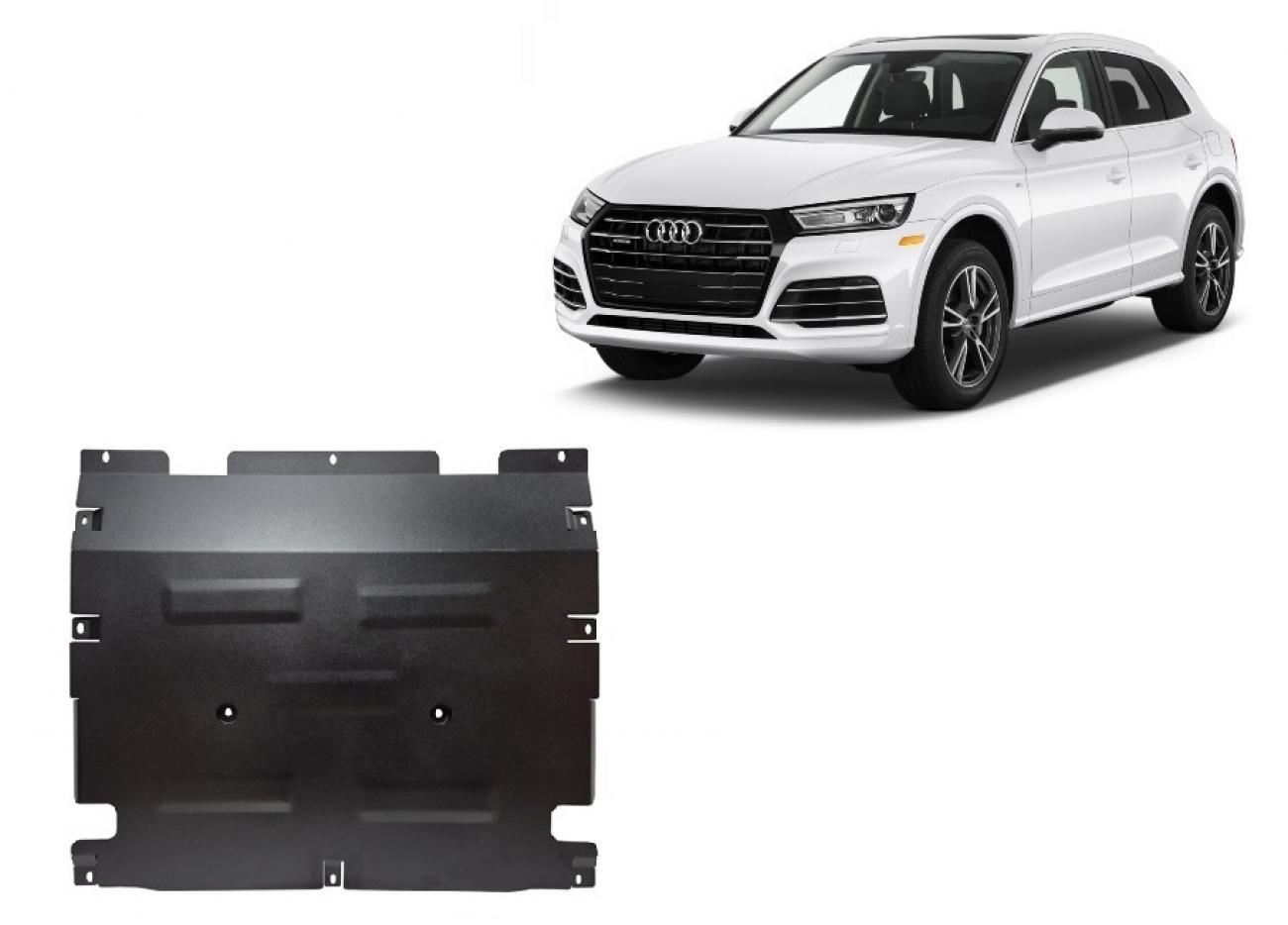 Skid plate Steel Engine+ | Audi Q5 (2017-2025) - 2