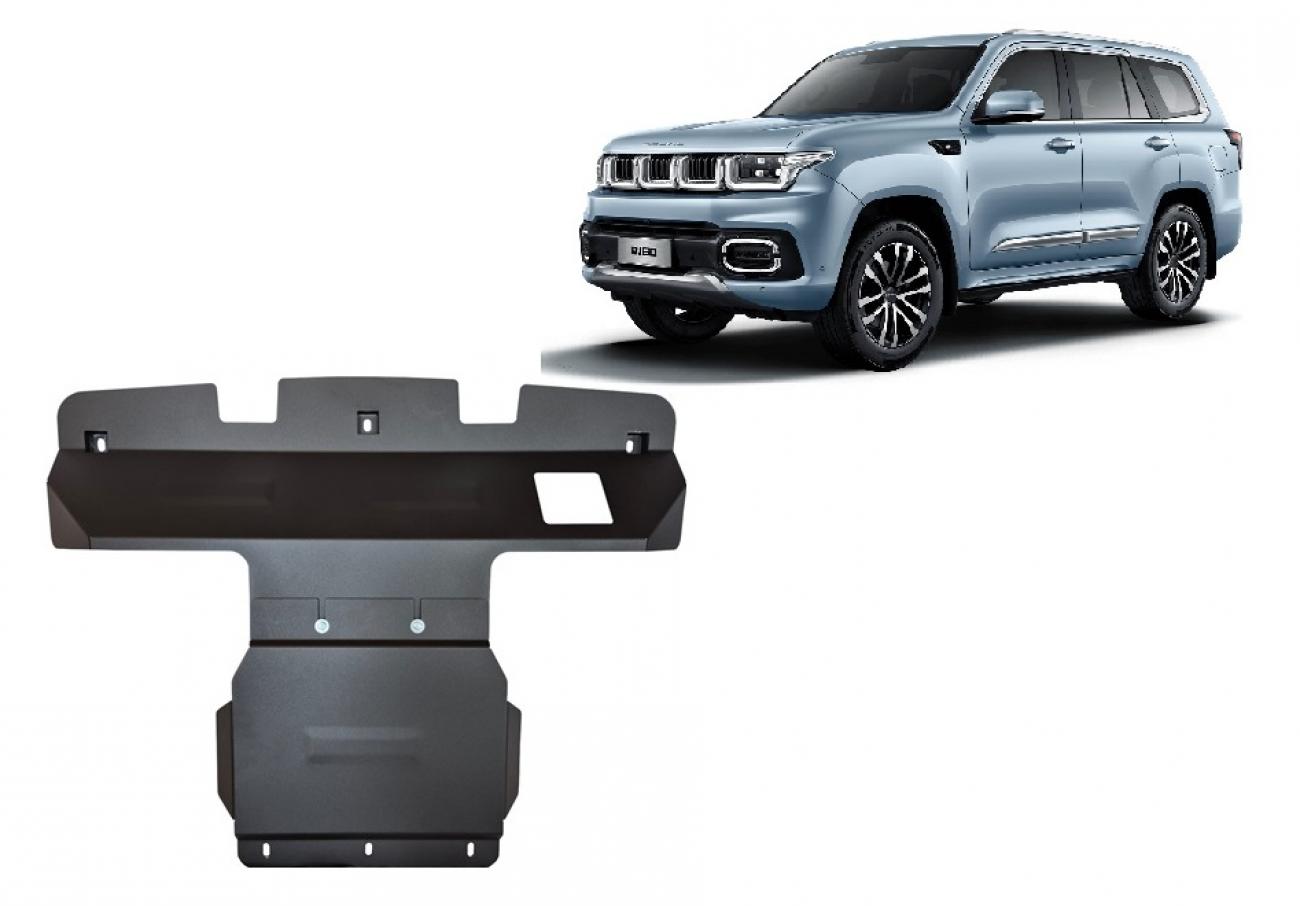 Hasplåt Stål Motor+ | BAIC Beijing BJ60 (2022-2026) - 2