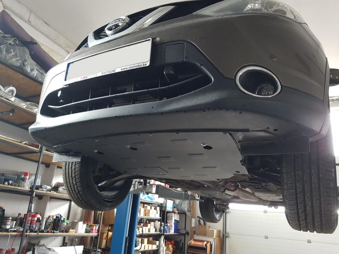 Pohjapanssari Teräs Moottori+ | Nissan Qashqai J11 (2013-2021) - 9