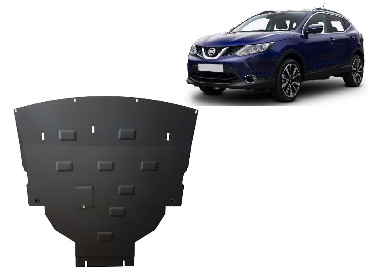 Pohjapanssari Teräs Moottori+ | Nissan Qashqai J11 (2013-2021) - 2