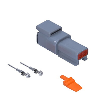 Deutsch DT-P Kontakt 2-Pin Hane