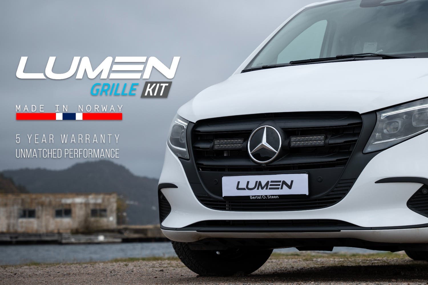 Lumen Grill Kit Mercedes Vito 2024+ | Lumen Helios SQ16 x 2 - 8