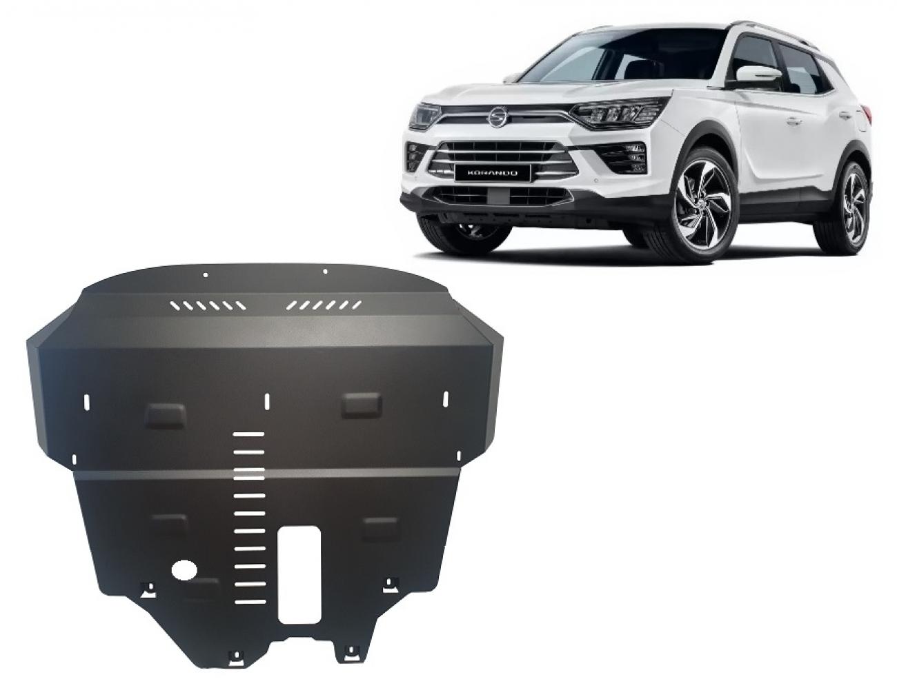 Skid plate Steel Engine+ | SsangYong Korando (2019-2026) - 2