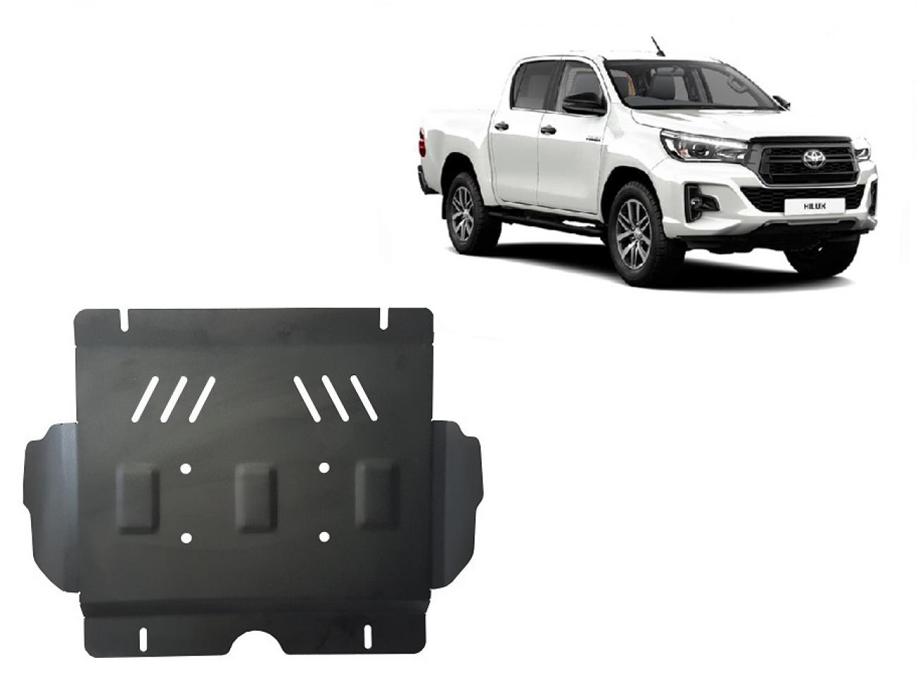 Skid plate Steel Engine | Toyota Hilux Invincible (2021-2026) - 2