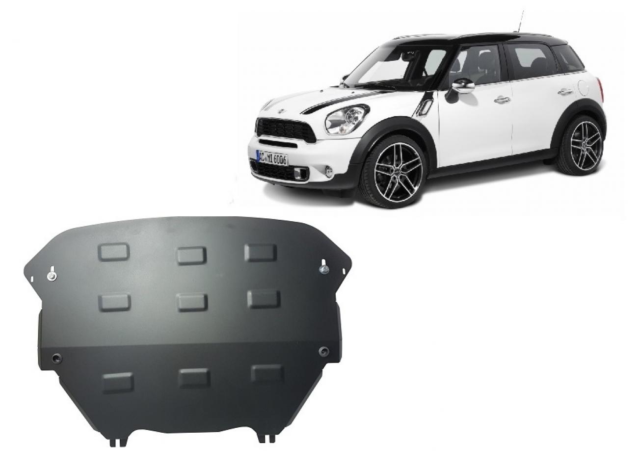 Bunnplate Stål Motor+ | Mini Paceman R61 (2012-2016) - 2