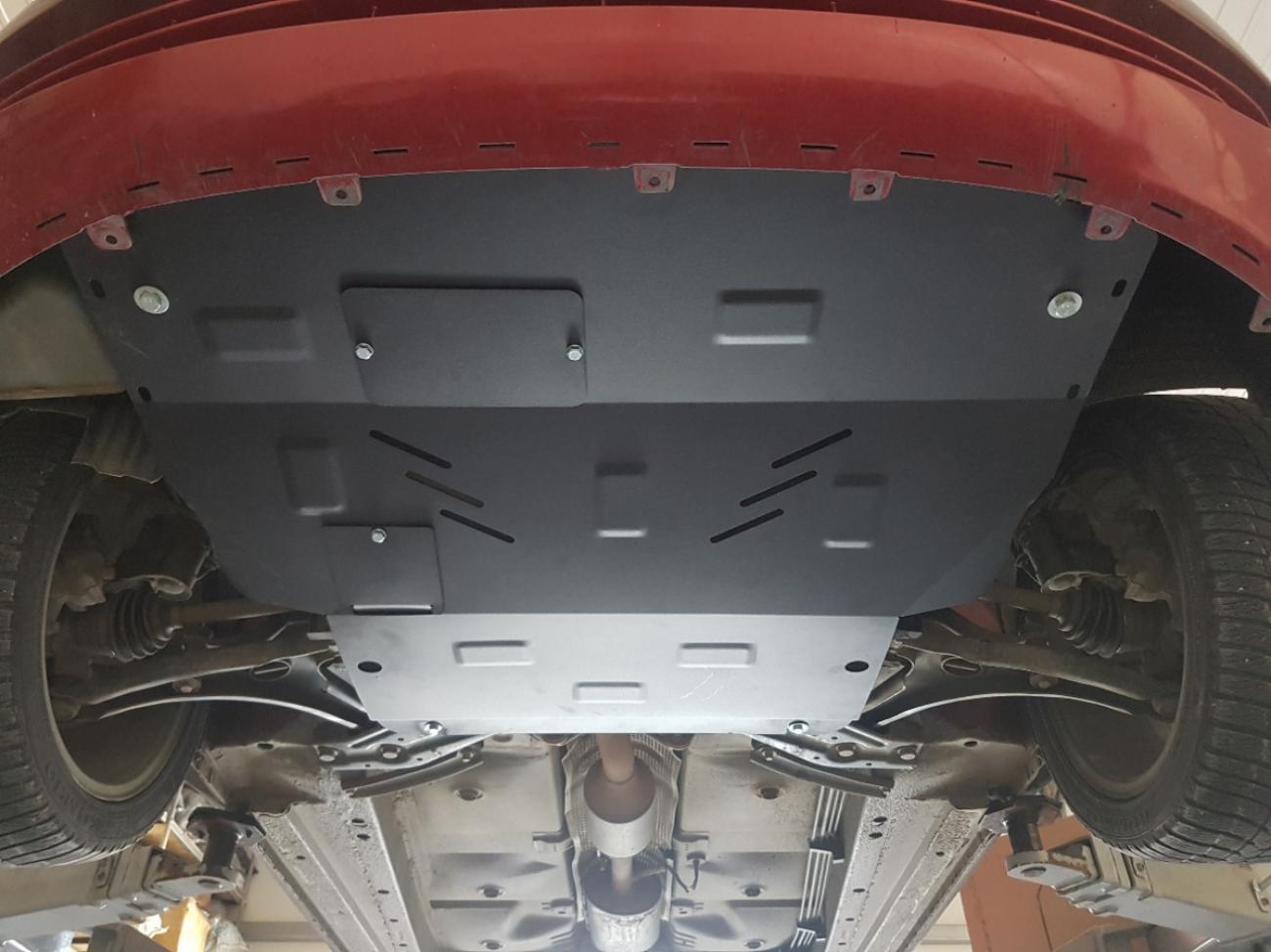 Hasplåt Stål Motor+ | Mitsubishi Colt (2002-2013) - 6