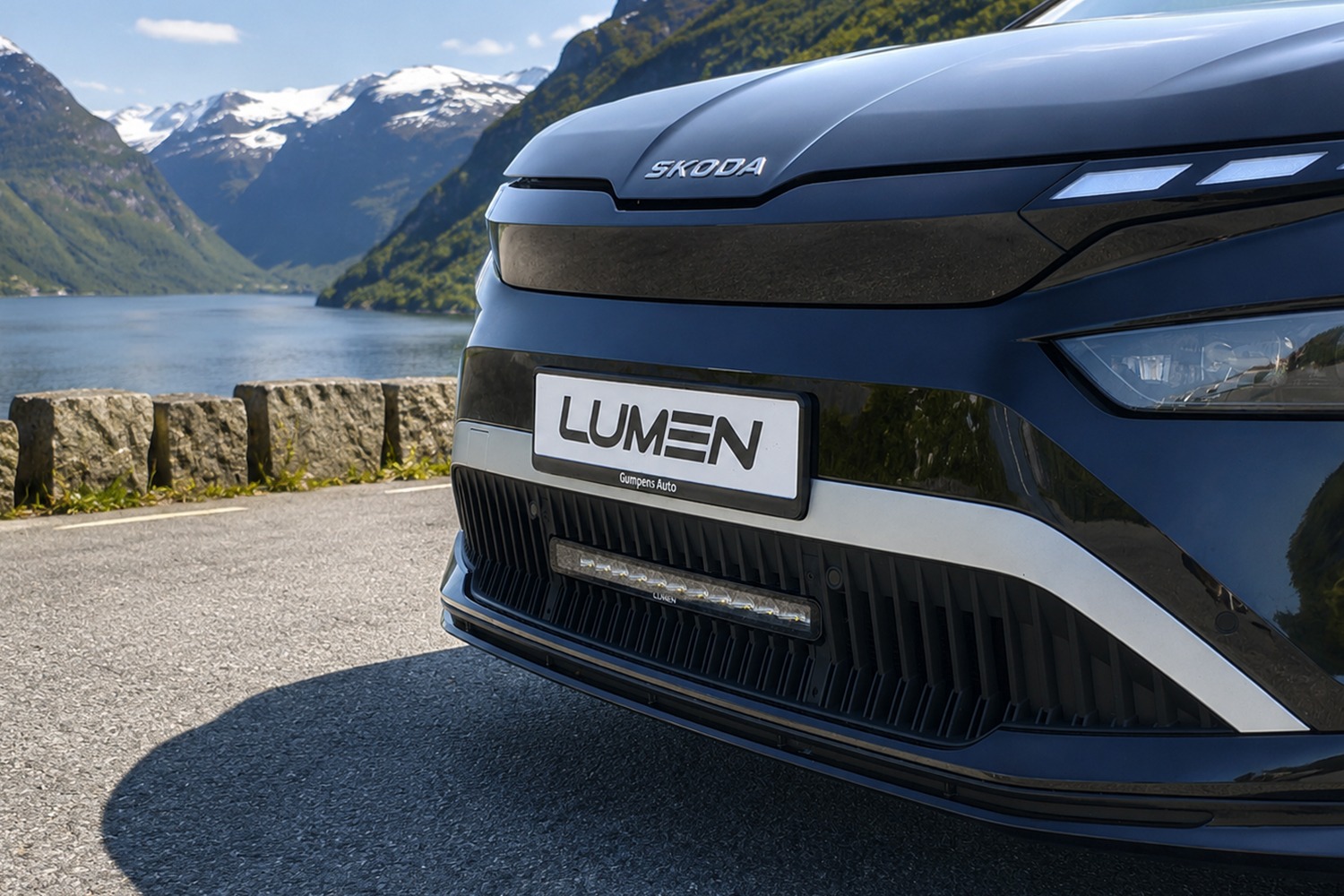 Lumen Zestaw do grilla Skoda Enyaq 2026+ | Lumen Helios Performance CS20 - 3