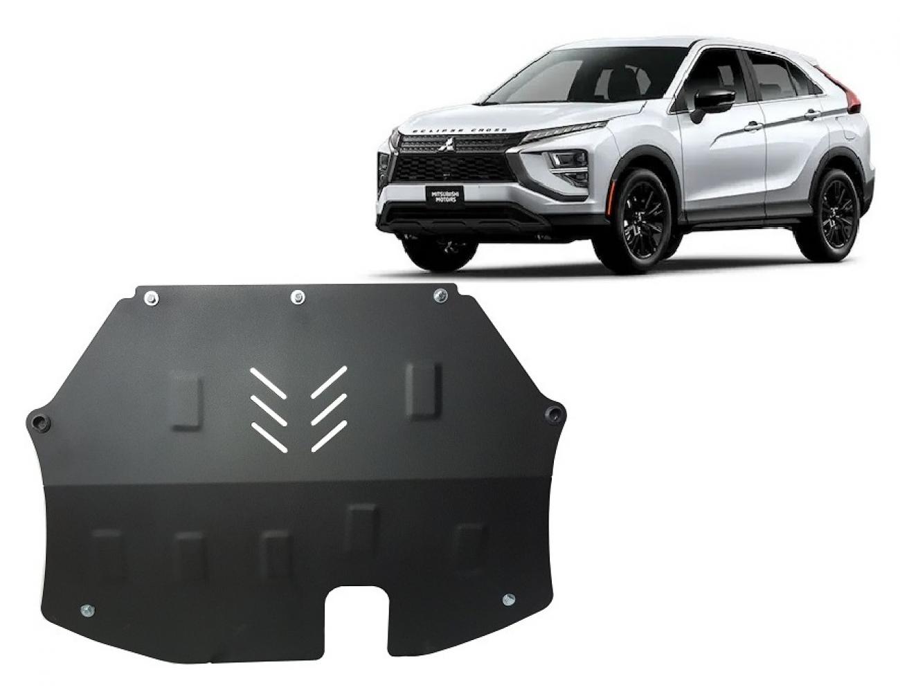 Pohjapanssari Teräs Moottori+ | Mitsubishi Eclipse Cross (2018-2026) - 2