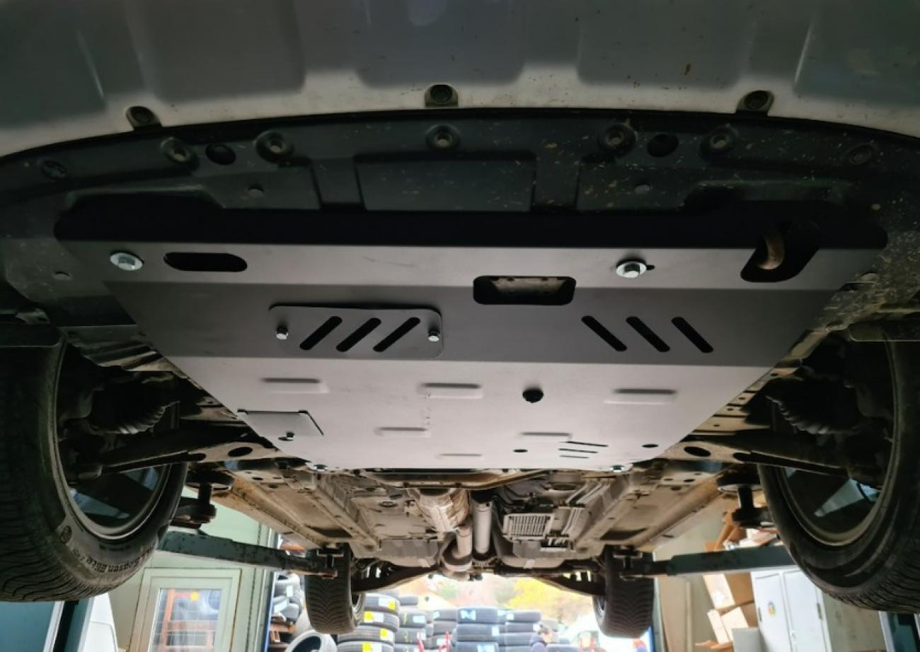 Hasplåt Stål Motor+ | Mitsubishi Outlander (2006-2012) - 8