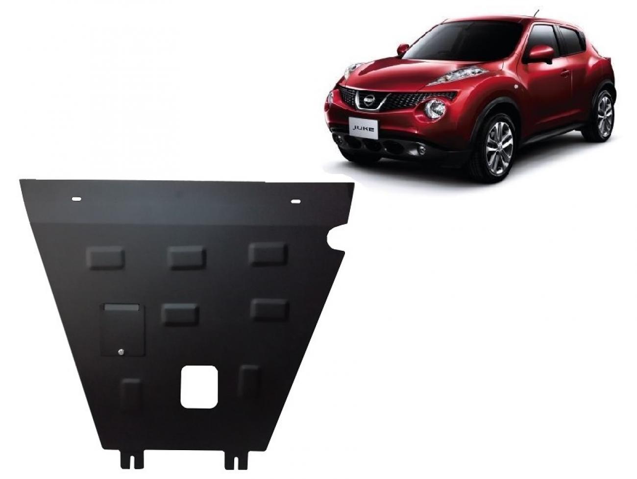 Hasplåt Stål Motor+ | Nissan Juke (2010-2019) - 2