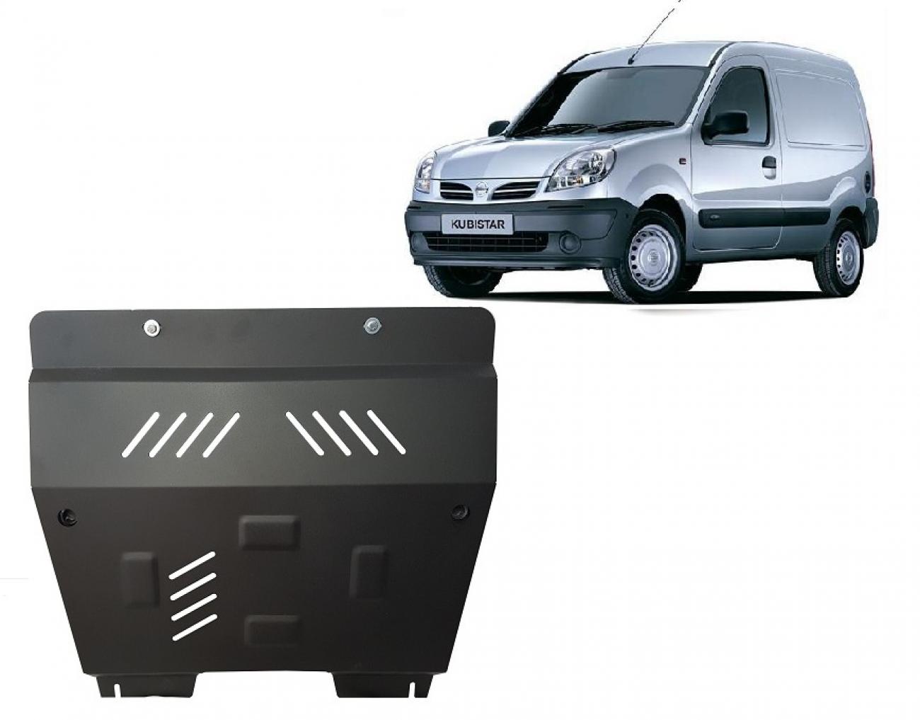 Pohjapanssari Teräs Moottori+ | Nissan Kubistar (2004-2008) - 2