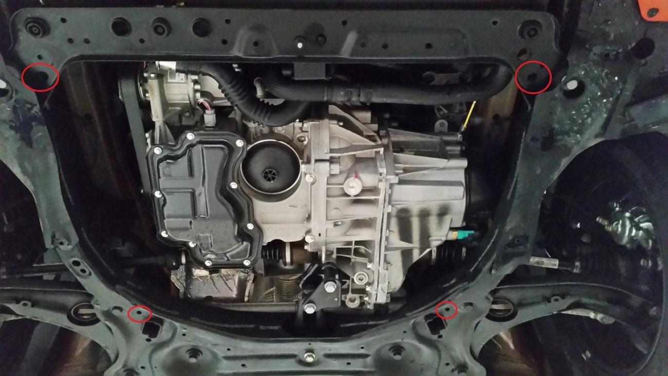 Skid plate Steel Engine+ | Nissan Micra (2010-2016) - 4