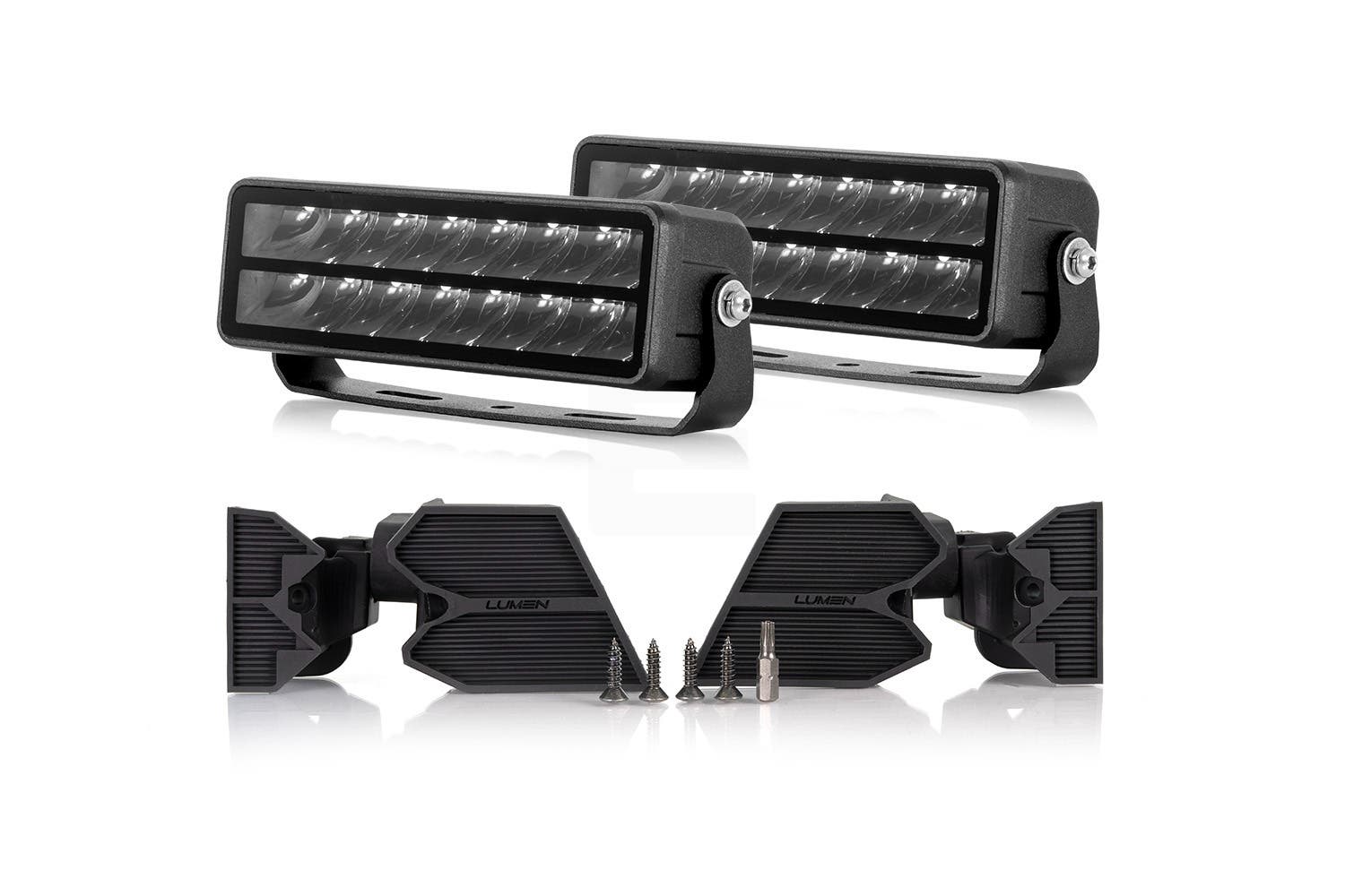 Lumen Zestaw do grilla Toyota Hilux GR 2023+ | Lumen Helios SQ16 x 2 - 2
