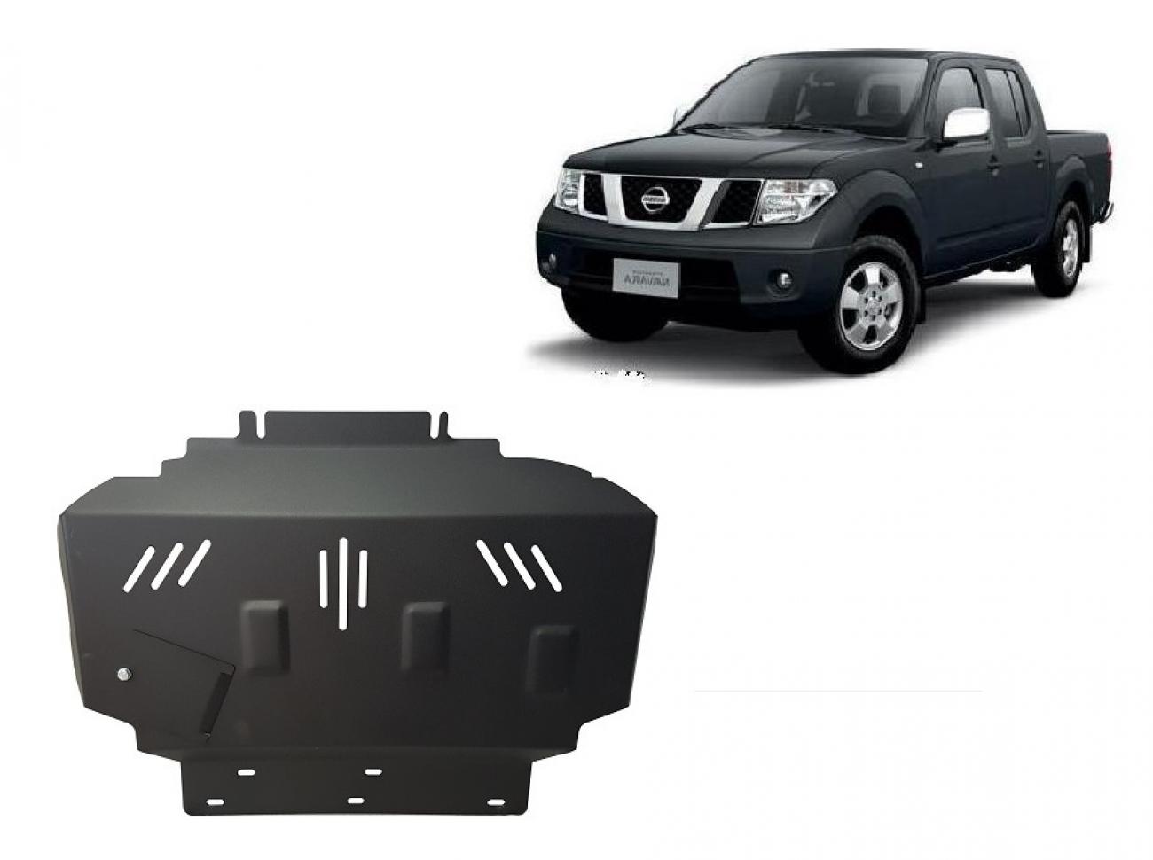 Pohjapanssari Teräs Moottori | Nissan Navara D40 (2005-2015) - 2