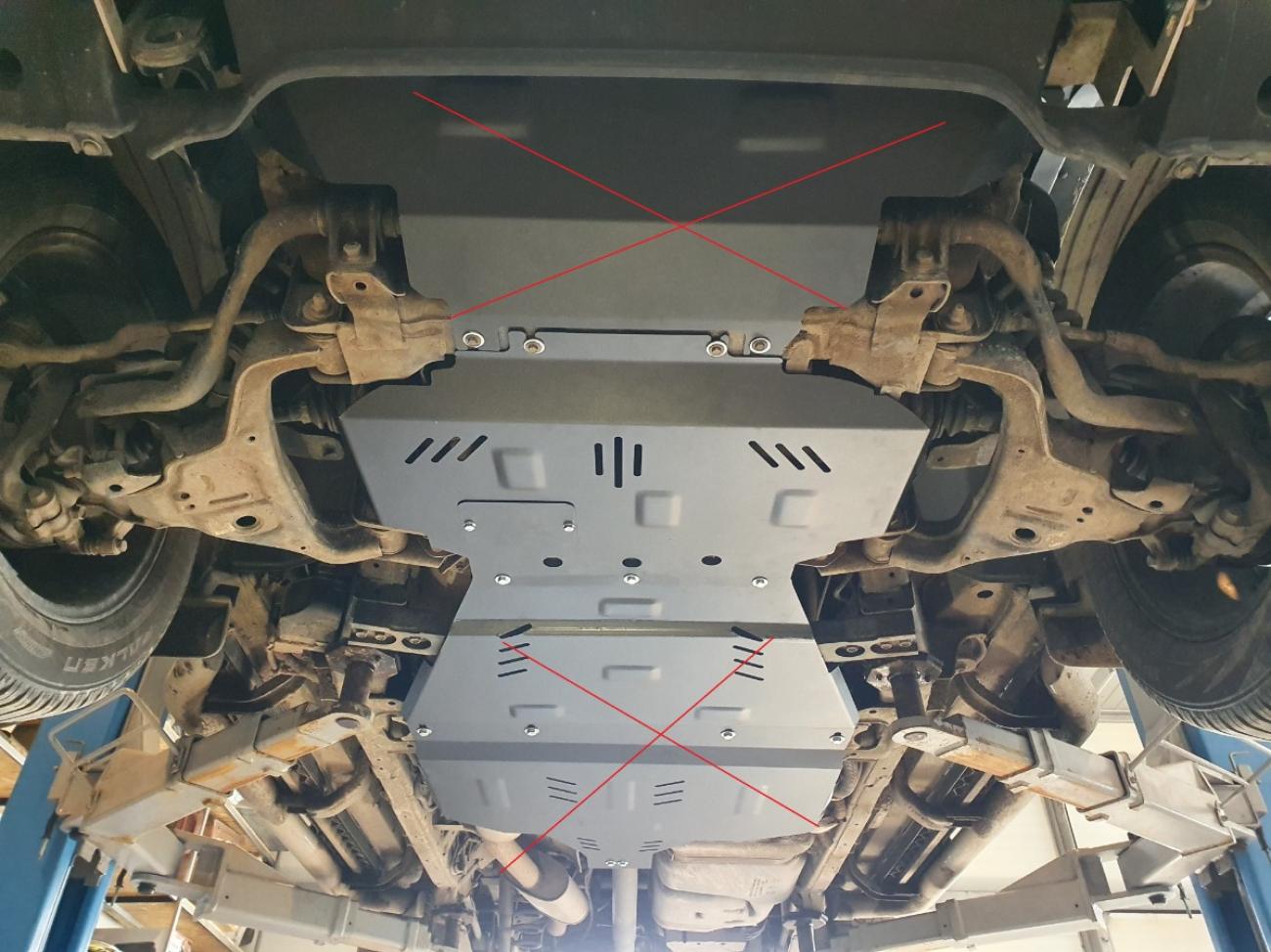 Bundplade Stål Motor | Nissan Navara NP300 - D23 (2015-2021) - 7