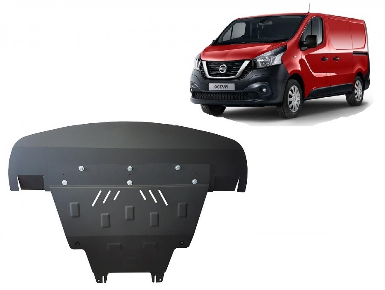 Pohjapanssari Teräs Moottori+ | Nissan NV300 (2014-2021) - 2