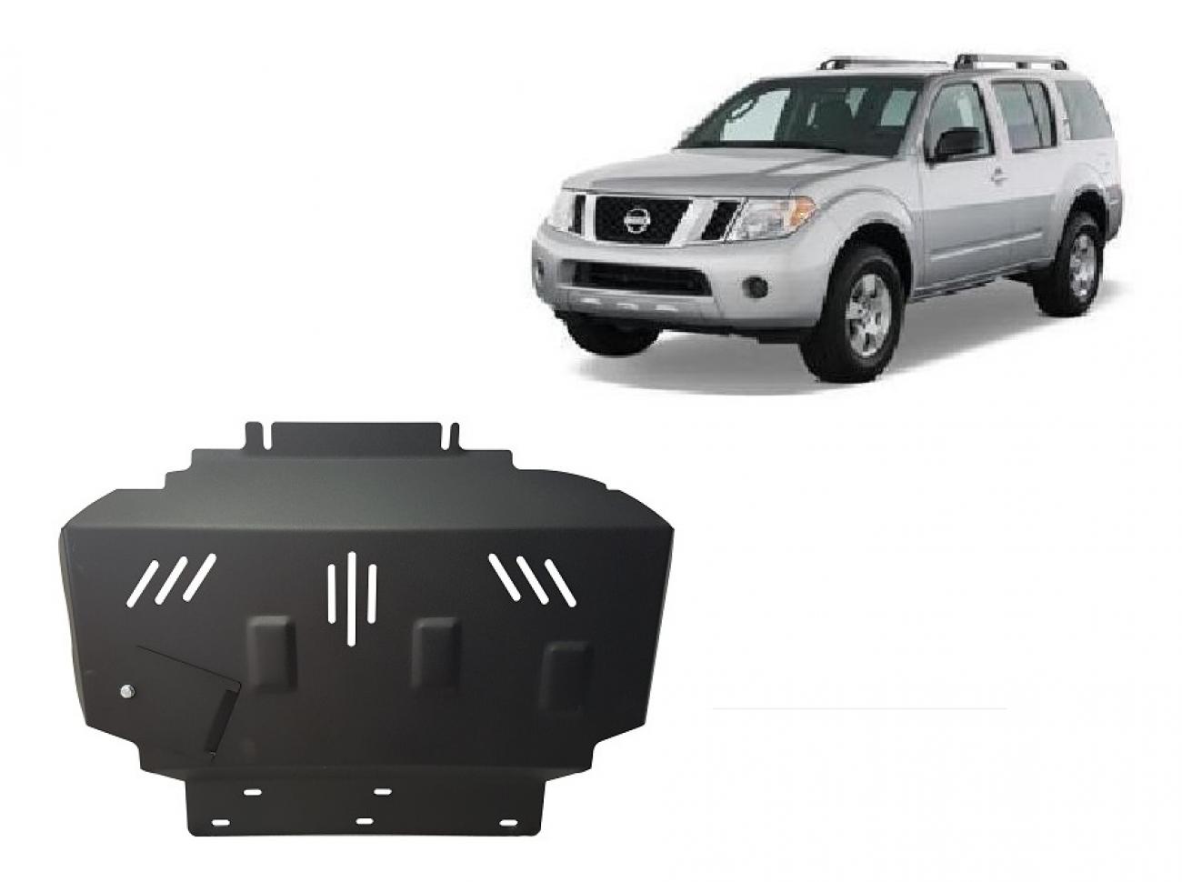 Hasplåt Stål Motor | Nissan Pathfinder (2005-2015) - 2