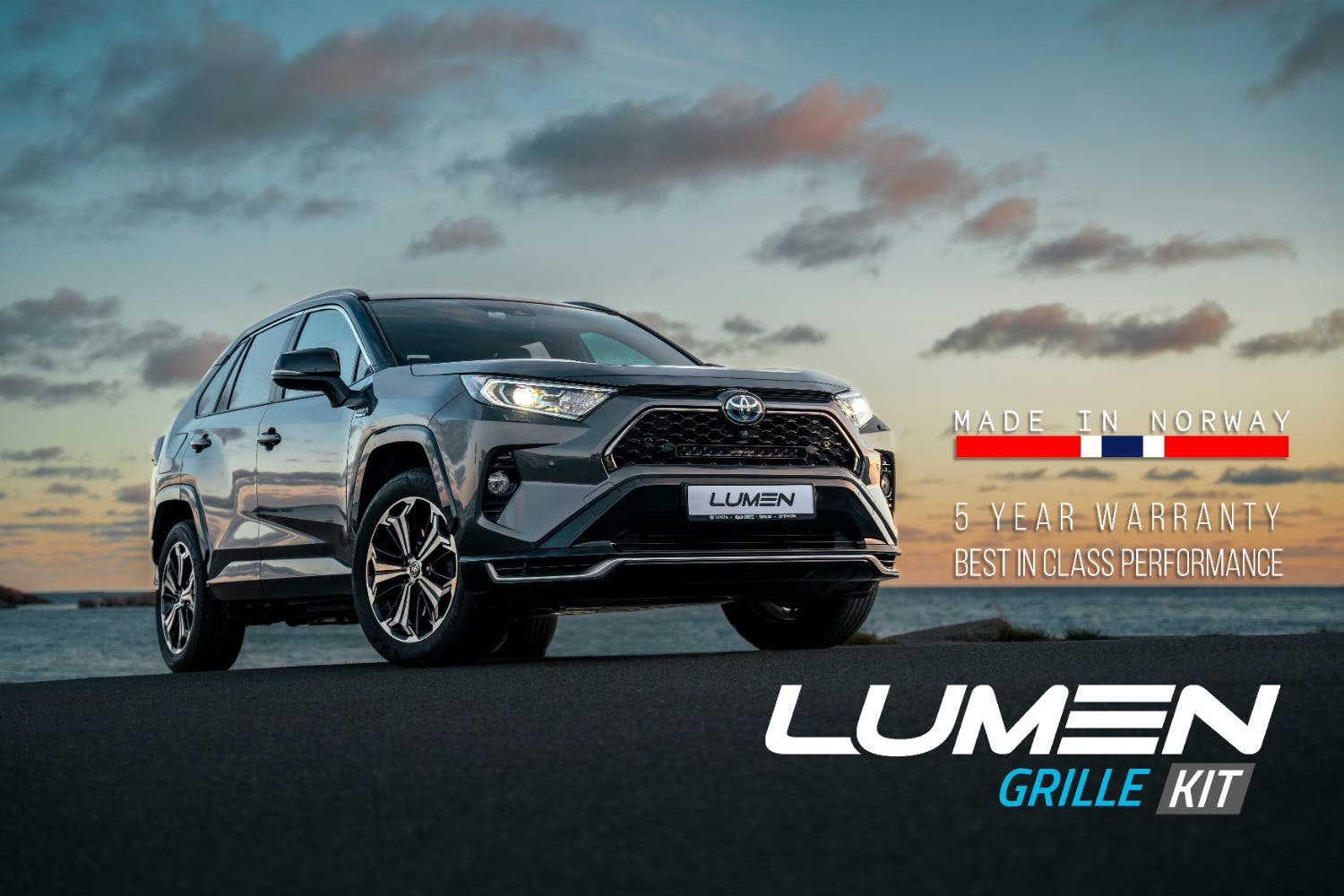 Lumen Kit griglia Toyota RAV4 2019+ Hybrid | Lumen Helios Performance S20 - 7
