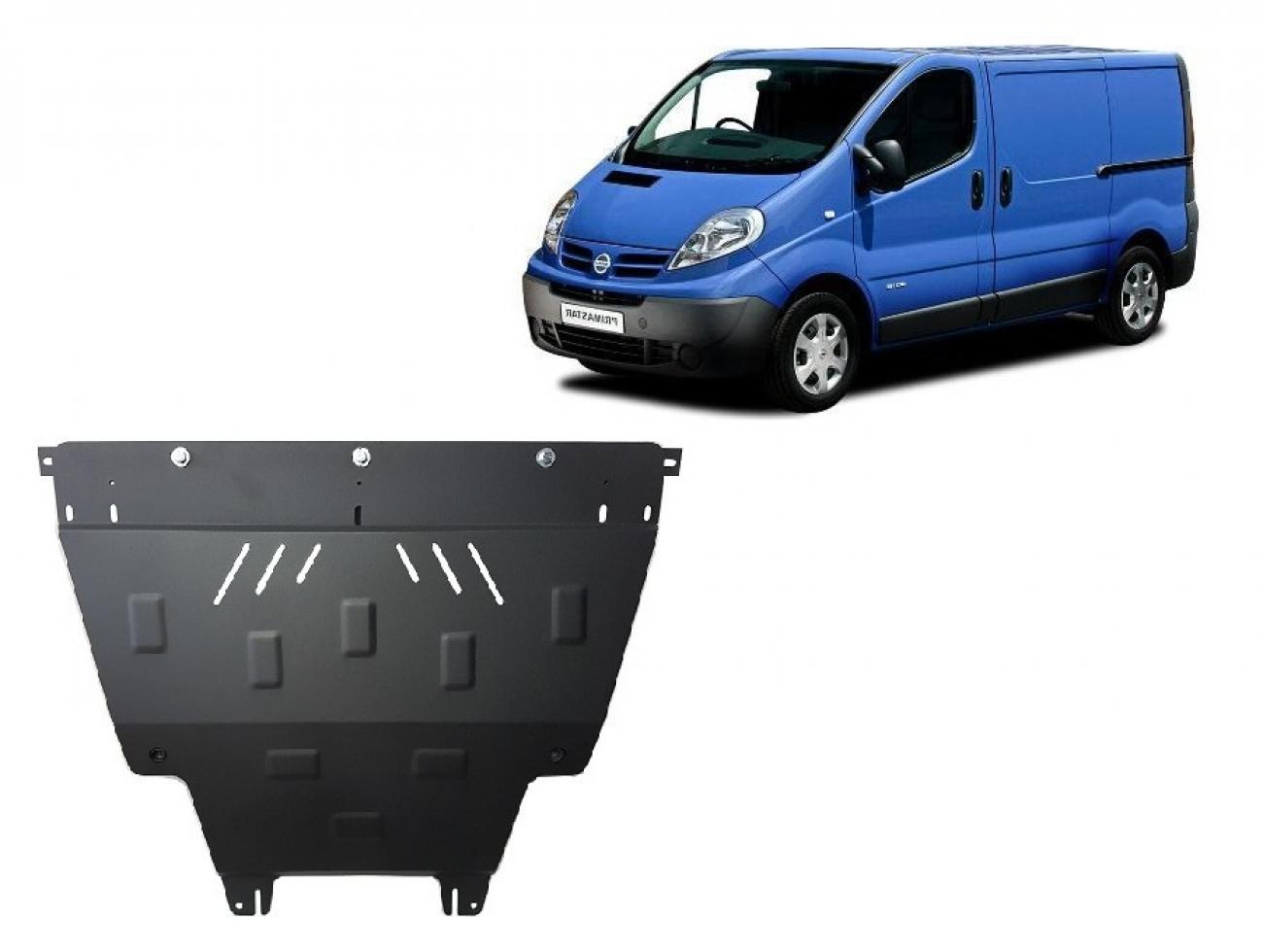 Skid plate Steel Engine+ | Nissan Primastar (2001-2015) - 2