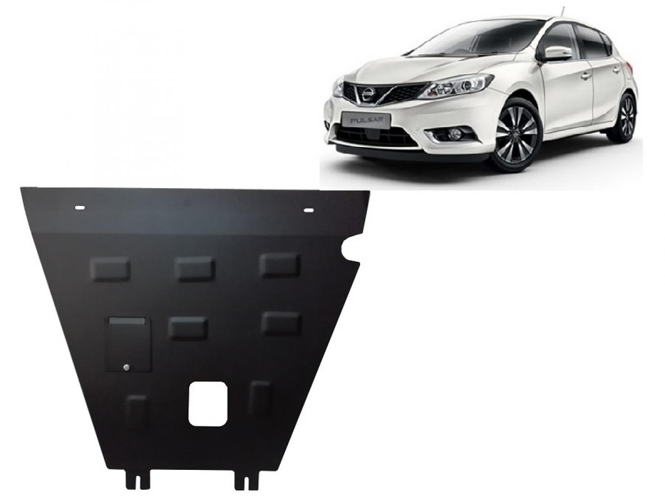 Bunnplate Stål Motor+ | Nissan Pulsar (2012-2018) - 2