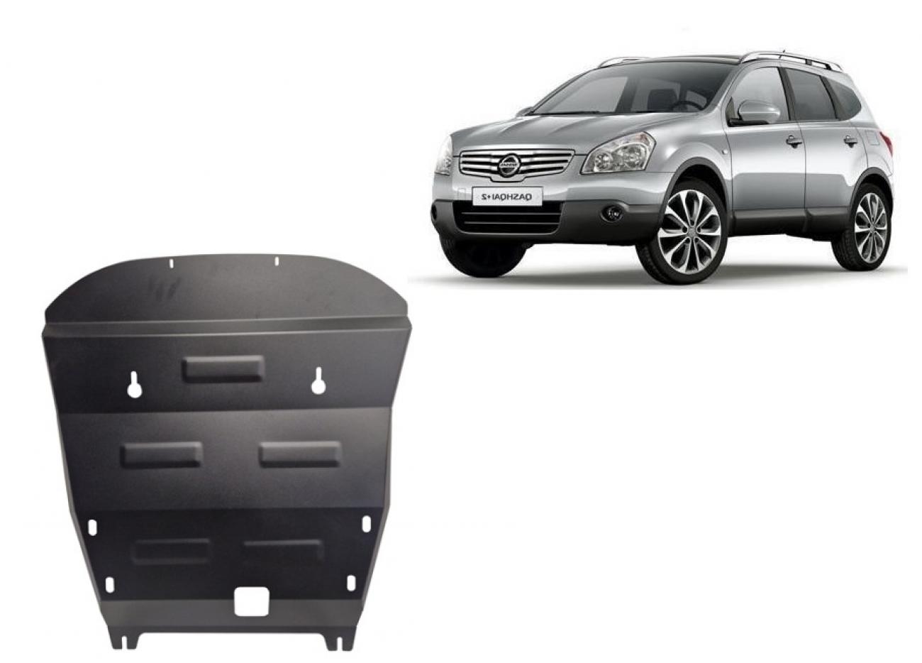 Skid plate Steel Engine+ | Nissan Qashqai J10 (2006-2013) - 2