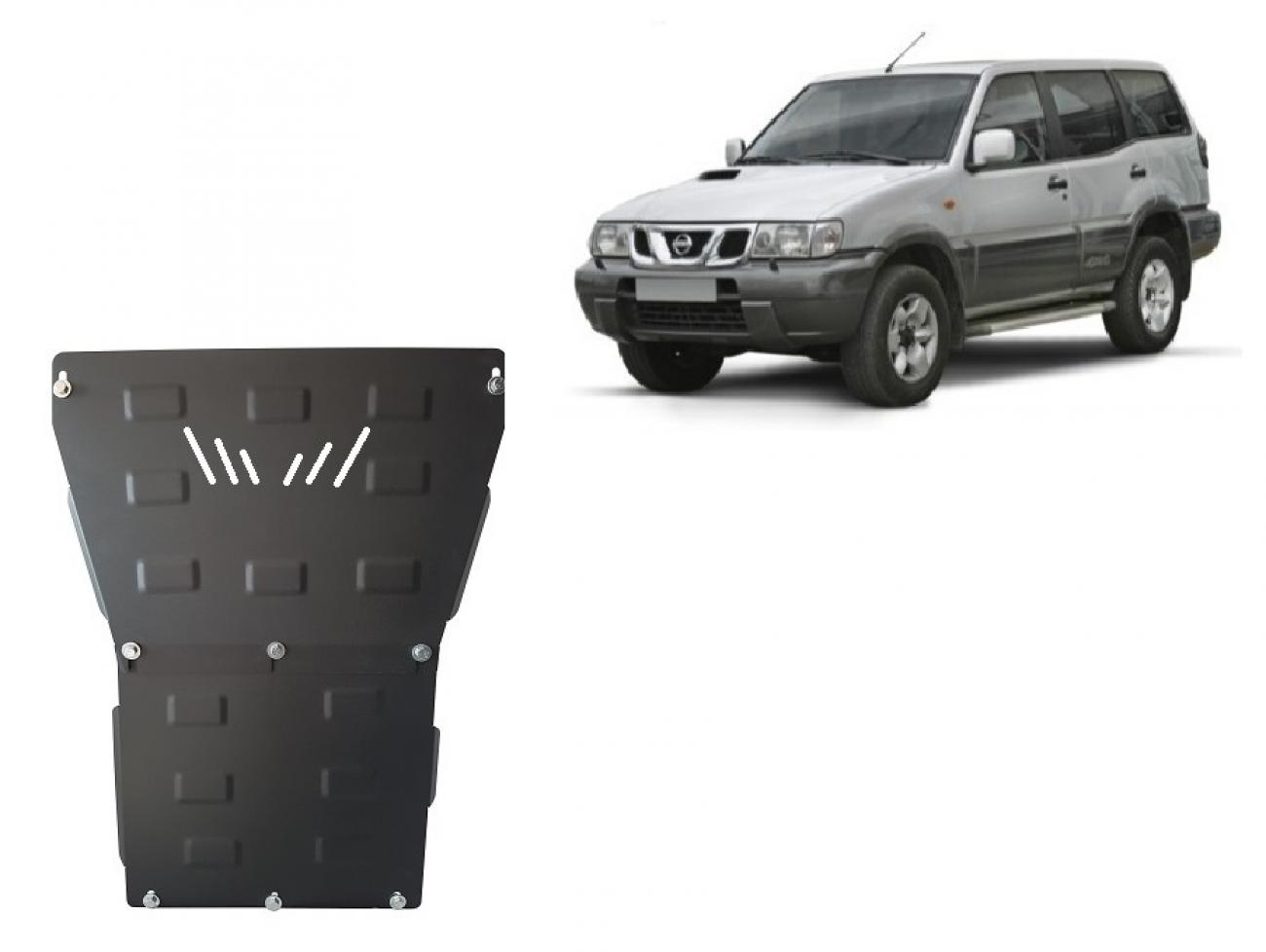 Skid plate Steel Engine+ | Nissan Terrano II (1992-2007) - 2
