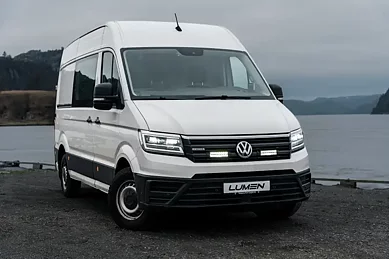 Lumen Kit griglia VW Crafter 2017+ | Lumen Helios SQ16 x 2