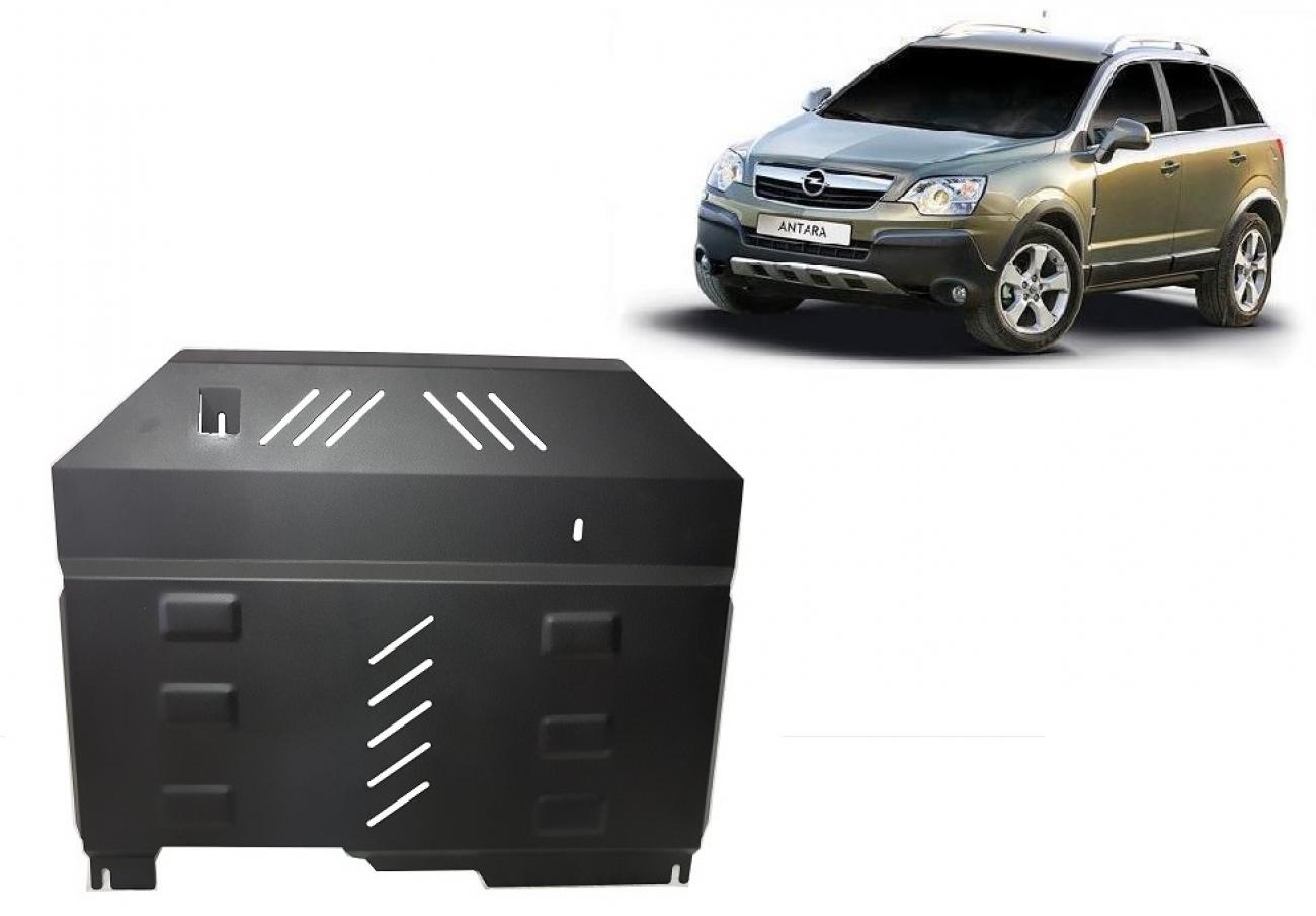 Hasplåt Stål Motor+ | Opel Antara (2006-2010) - 2