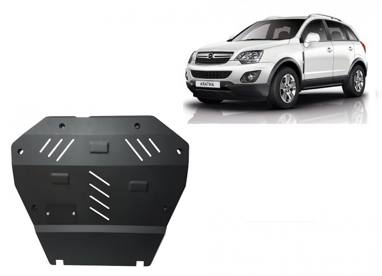 Hasplåt Stål Motor+ | Opel Antara (2010-2015) - 2