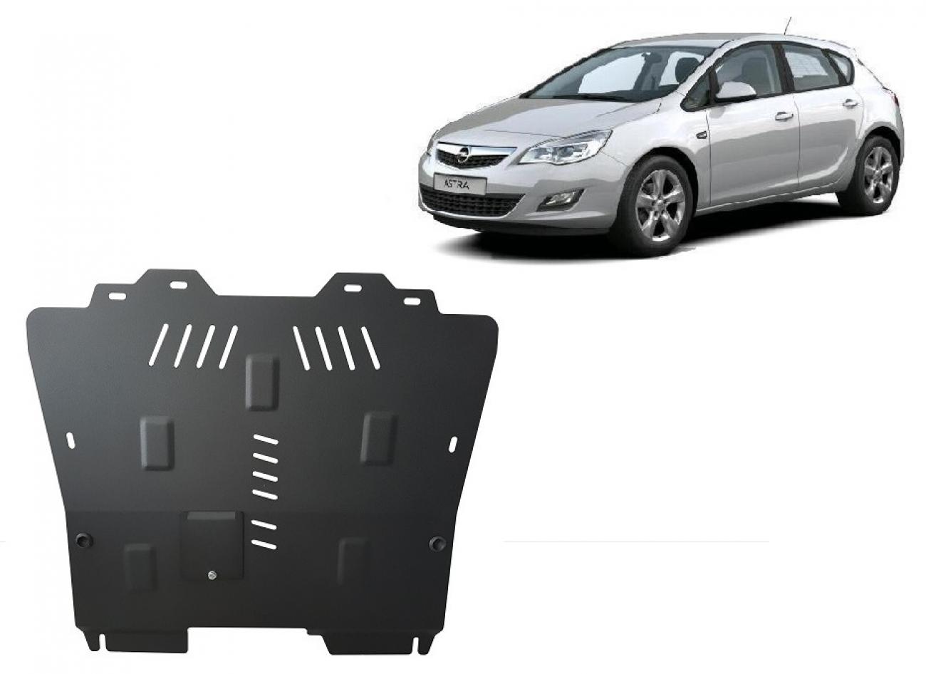 Skid plate Steel Engine+ | Opel Astra J (2009-2015) - 2