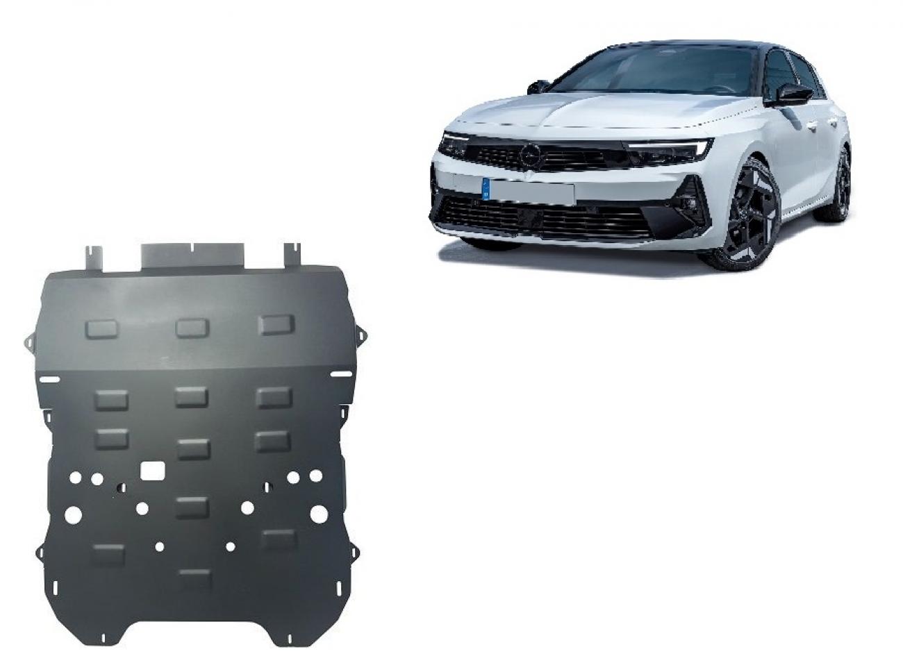 Skid plate Steel Engine+ | Opel Astra L (2021-2026) - 2