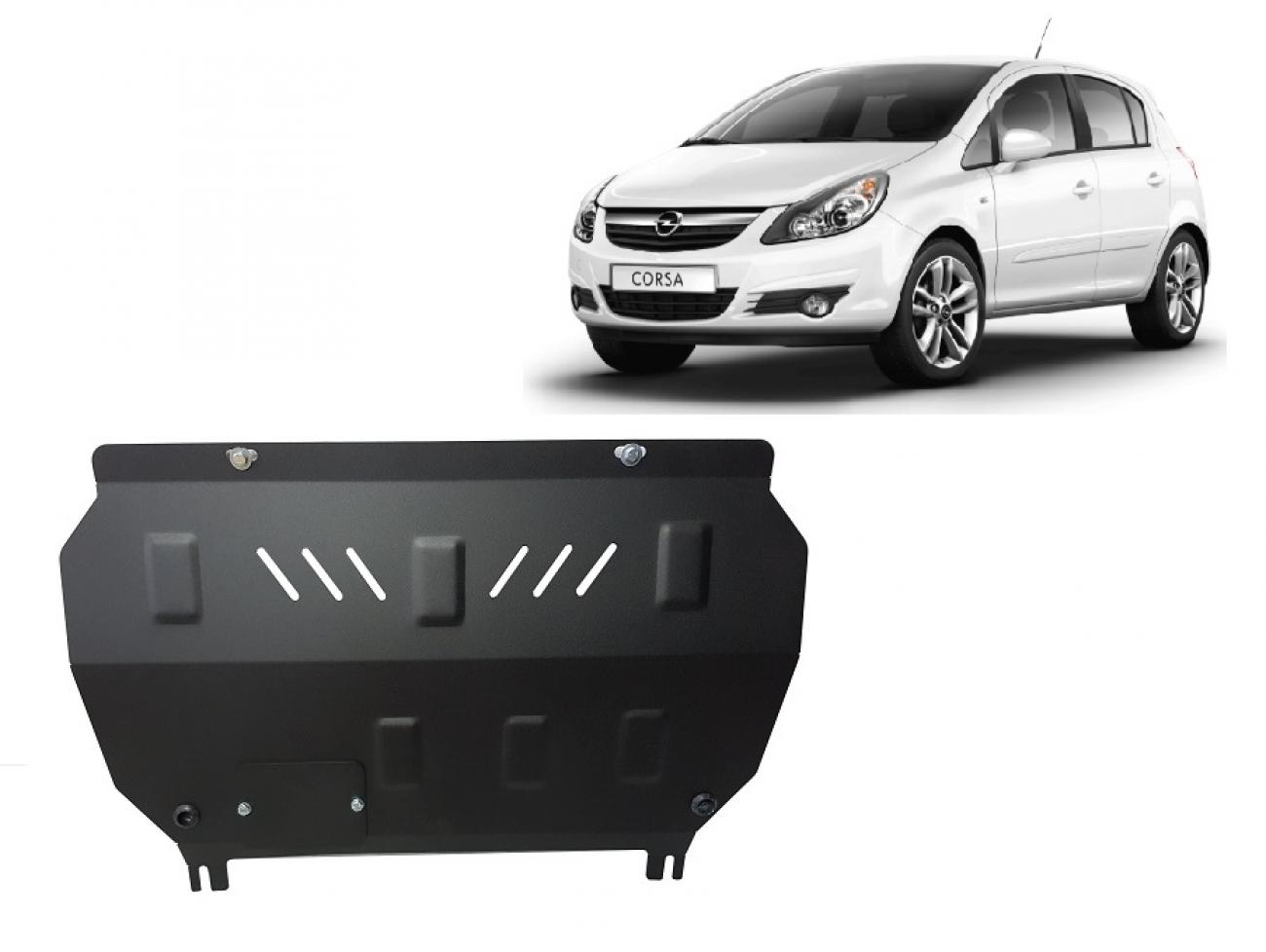 Bundplade Stål Motor+ | Opel Corsa D (2006-2014) - 2