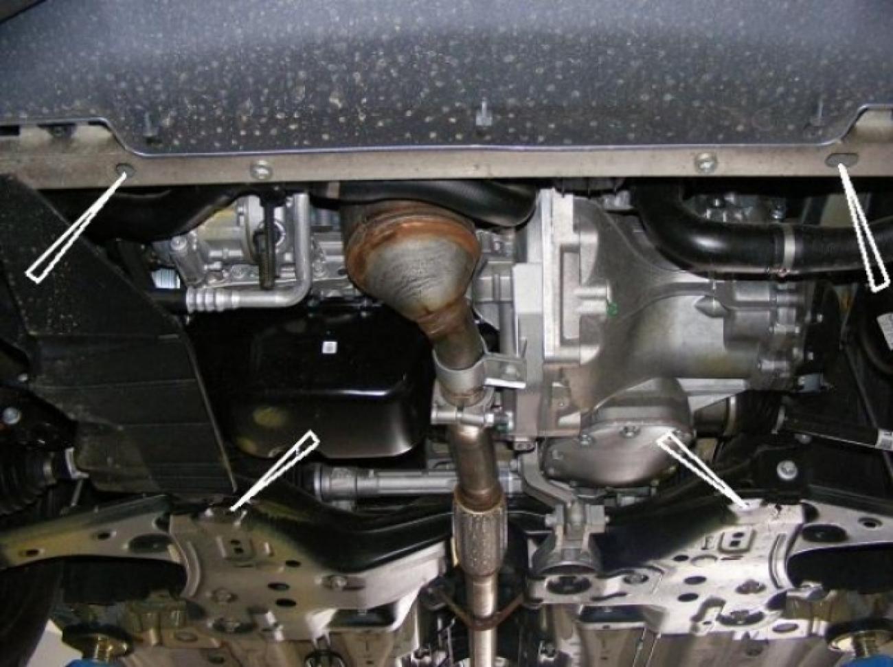 Bundplade Stål Motor+ | Opel Corsa D (2006-2014) - 4