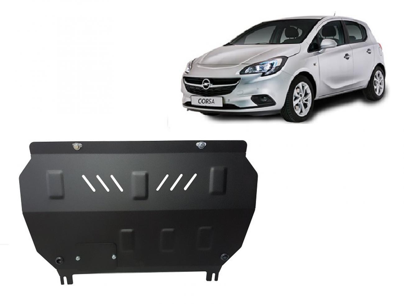 Skid plate Steel Engine+ | Opel Corsa E (2014-2019) - 2