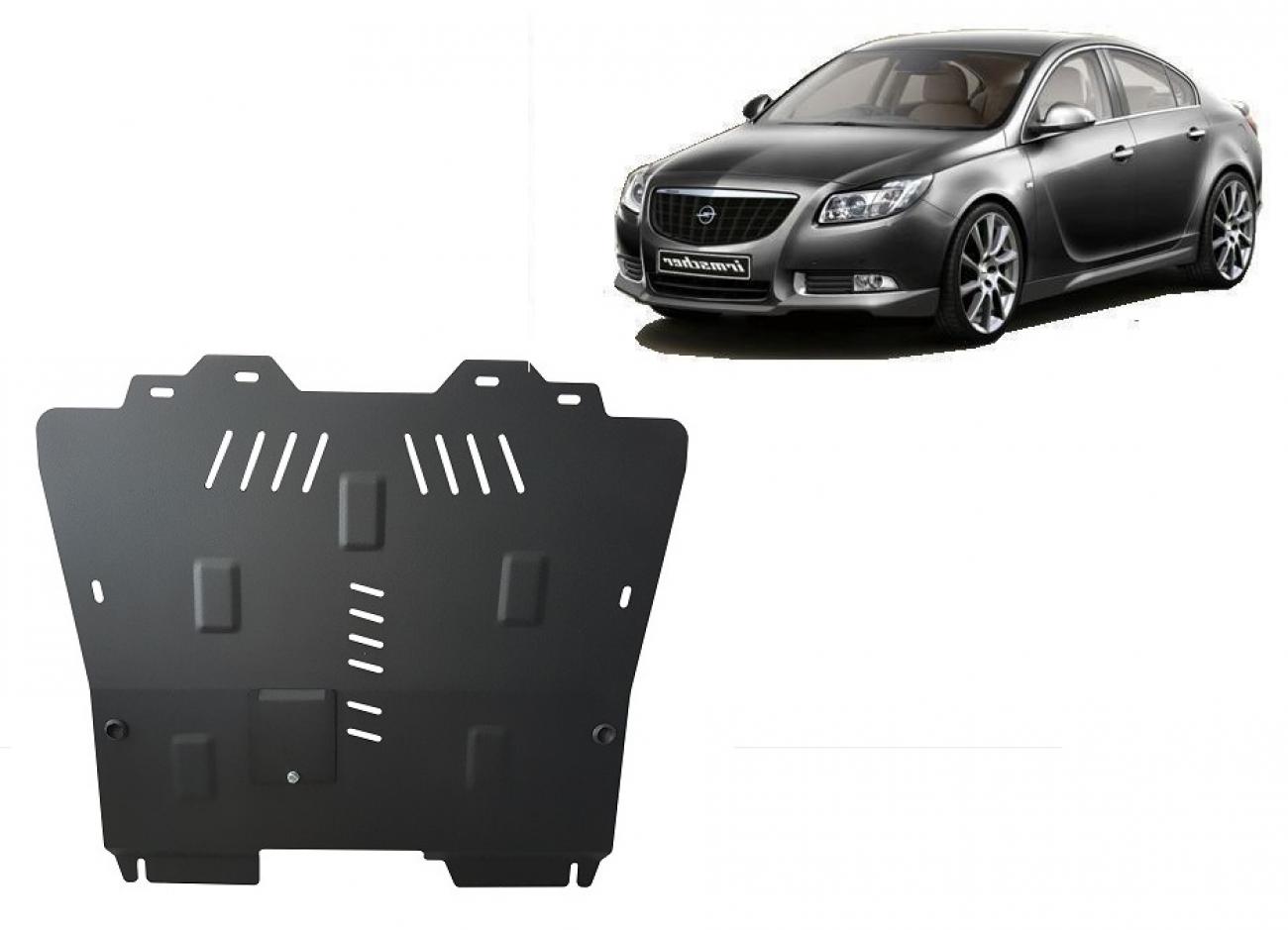 Pohjapanssari Teräs Moottori+ | Opel Insignia (2009-2017) - 2