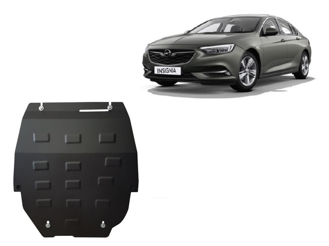 Hasplåt Stål Motor+ | Opel Insignia B (2017-2026) - 2
