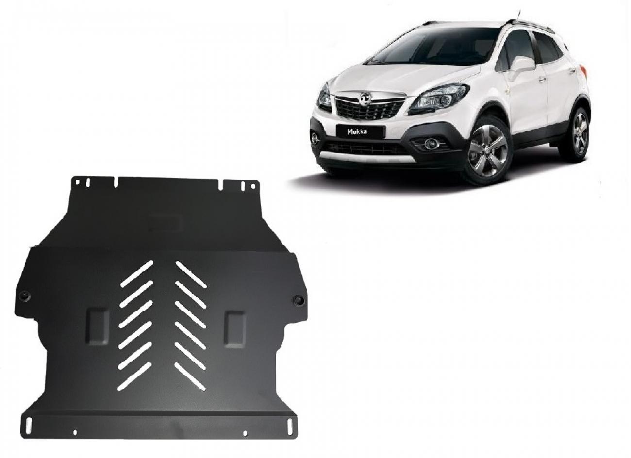 Pohjapanssari Teräs Moottori+ | Opel Mokka A (2012-2019) - 2